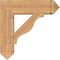 Ekena Millwork Funston Arts & Crafts Smooth Bracket, Western Red Cedar, 5 1/2"W x 24"D x 24"H BKT06X24X24FST03SWR - alternate 4